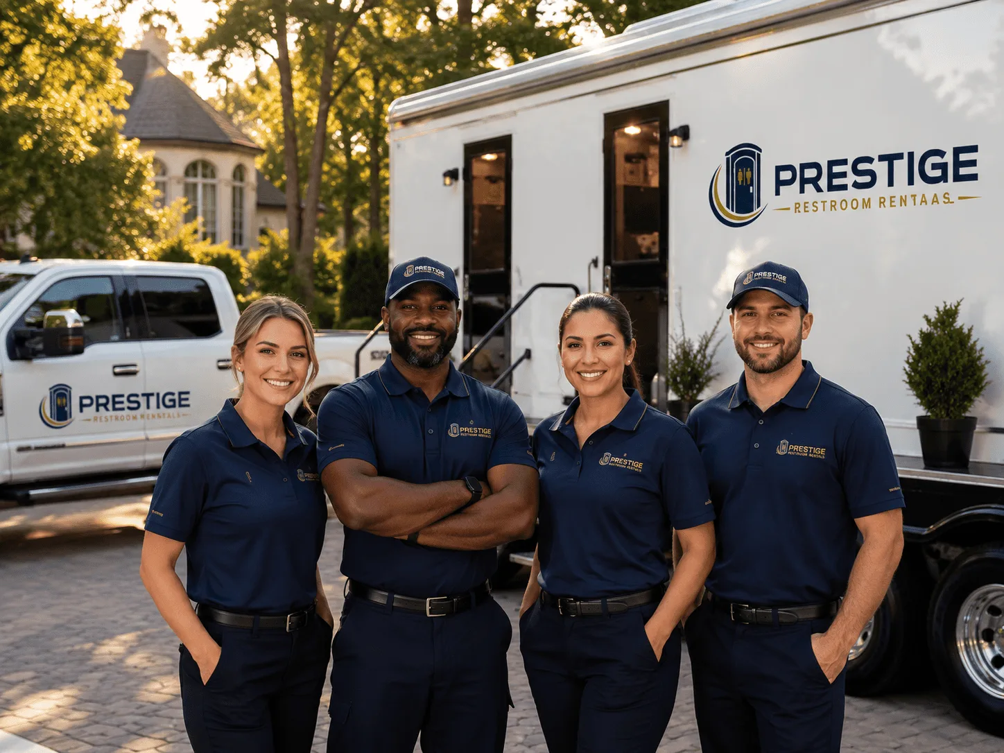 Trusted Luxury Portable Restrooms company in Kidder, MO